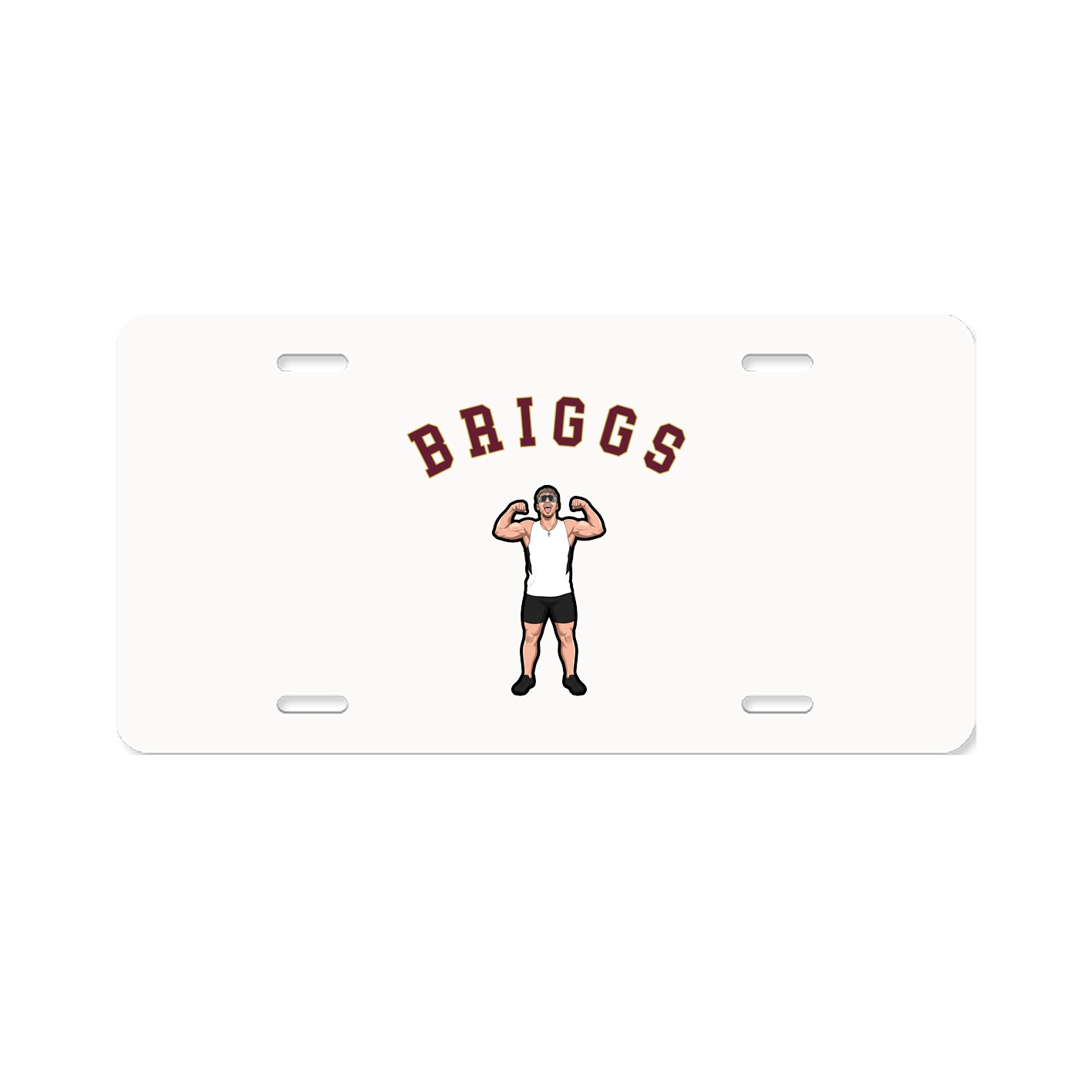 License Plate — Shirsey Arch in Classic