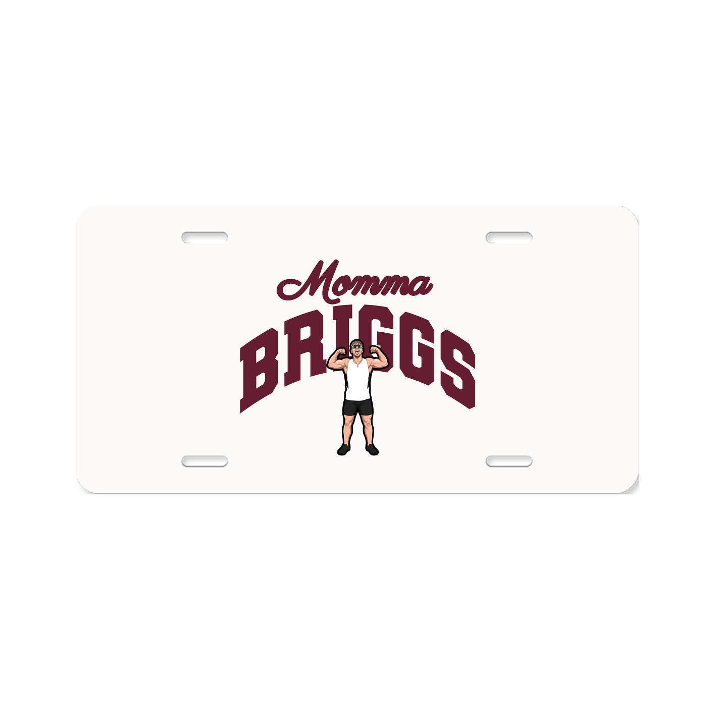 License Plate — Mothers Day Arch in Classic