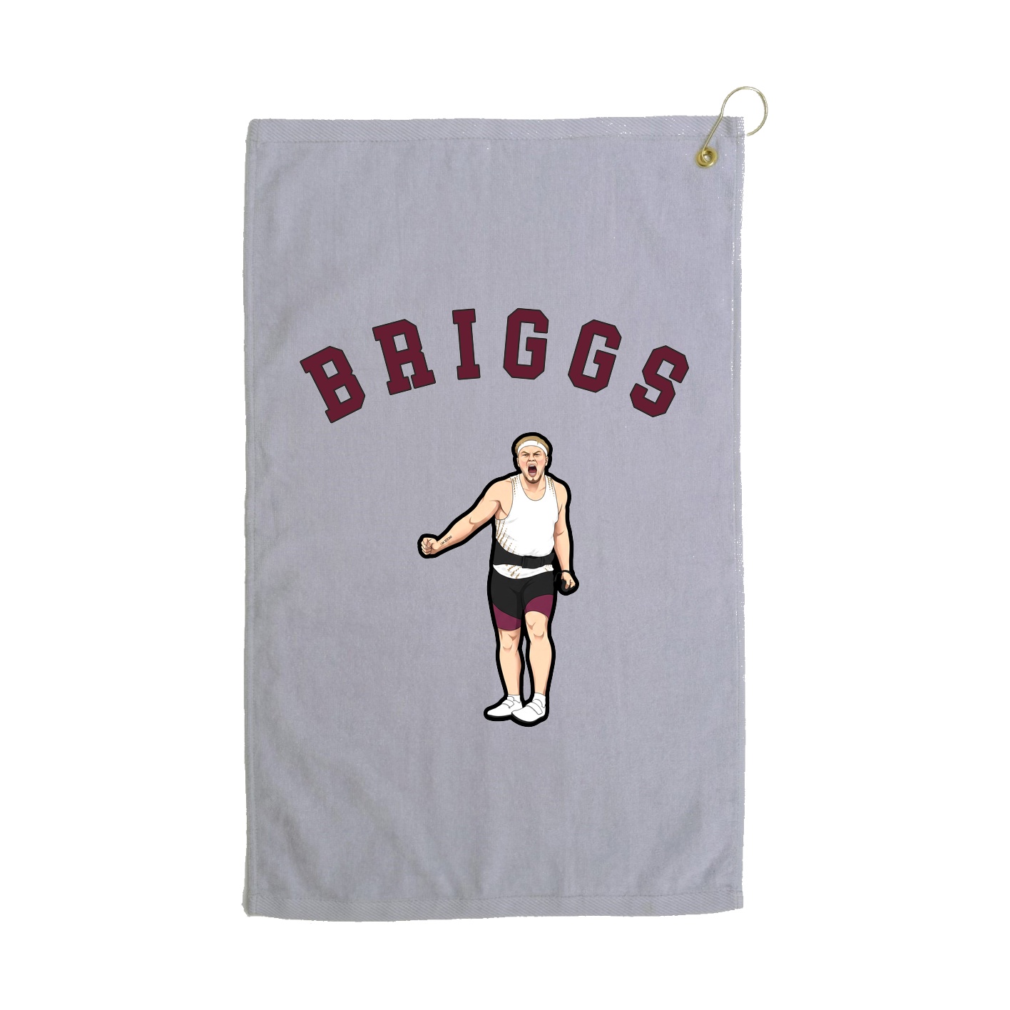 Golf Towel — Shirsey Arch in Grey