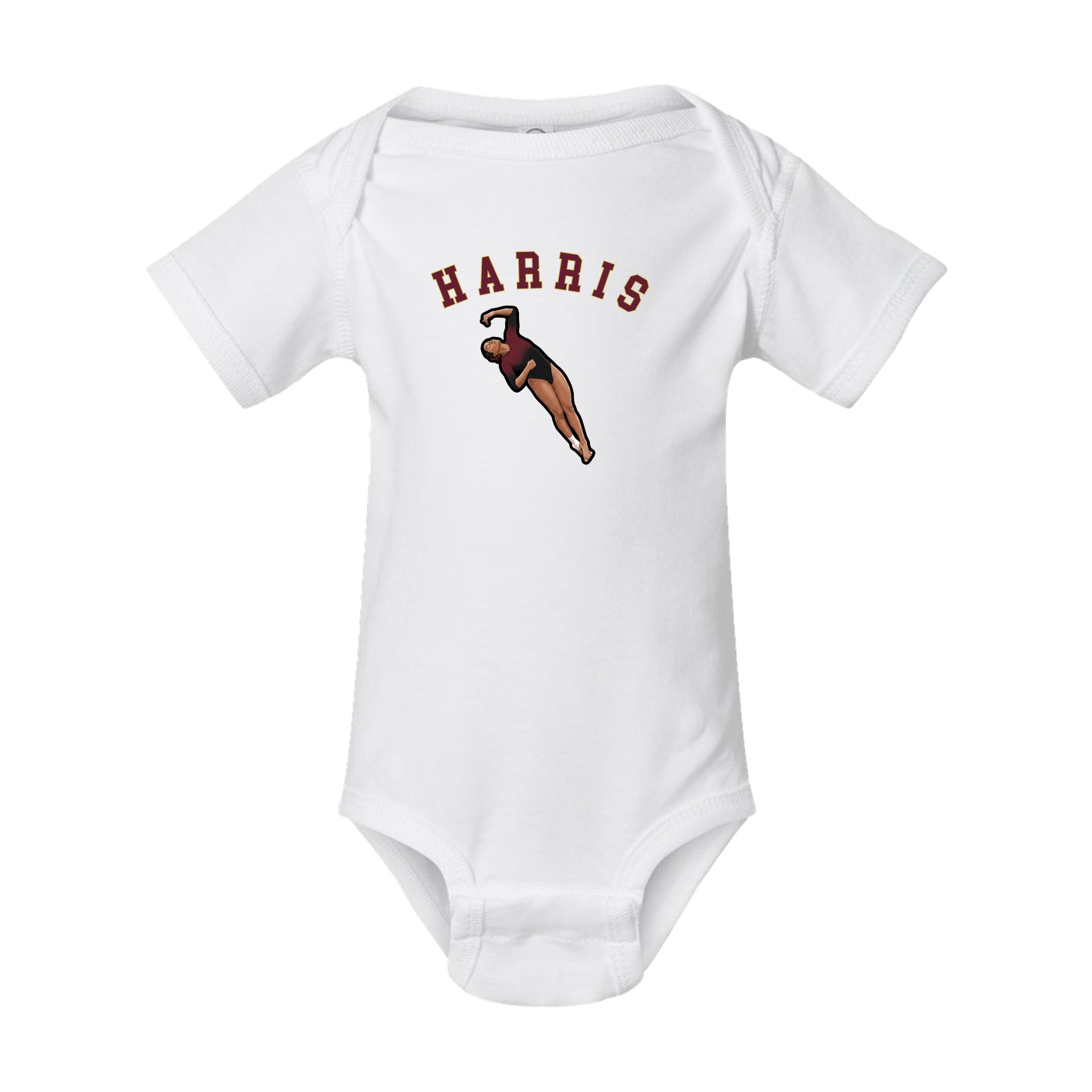 Baby Onesie — Shirsey Arch in White