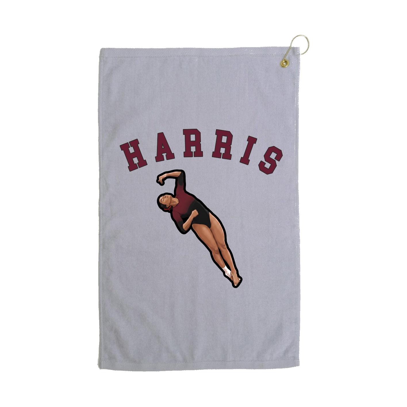 Golf Towel — Shirsey Arch in Grey