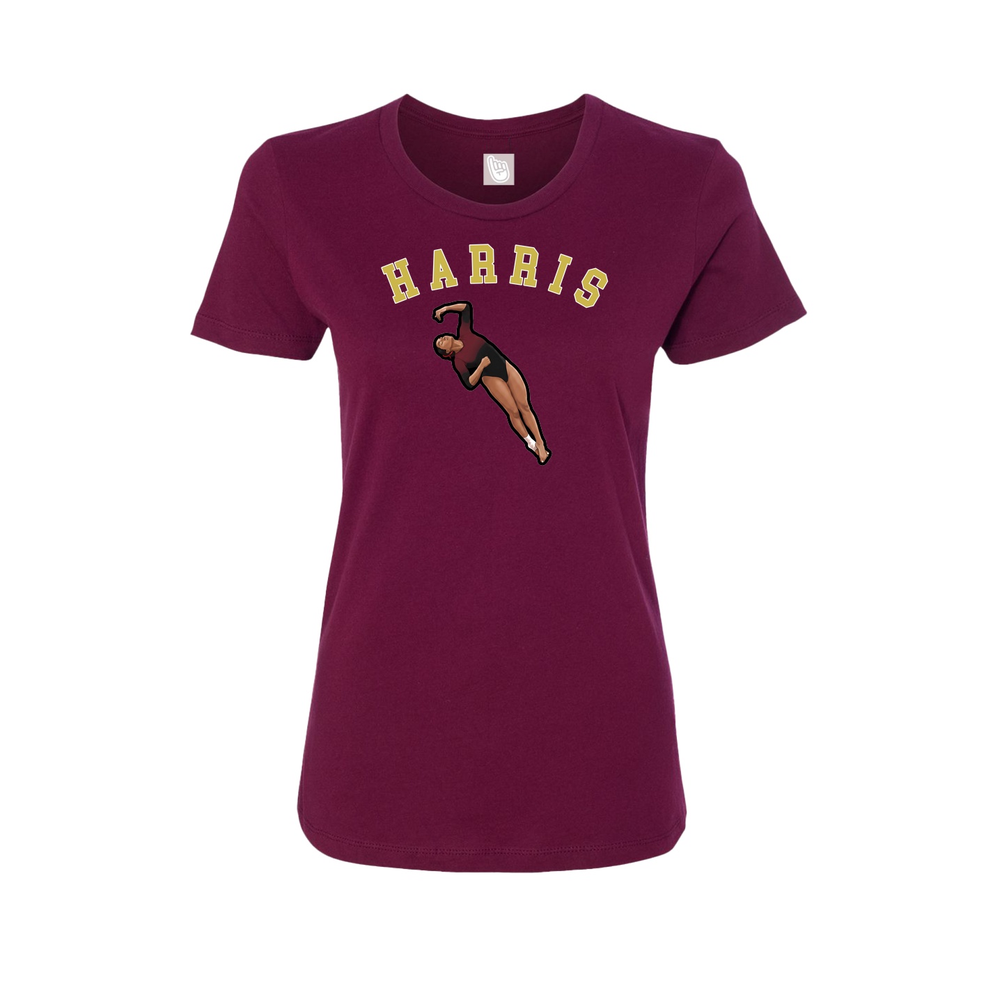 Womens Tee — Shirsey Arch in Maroon