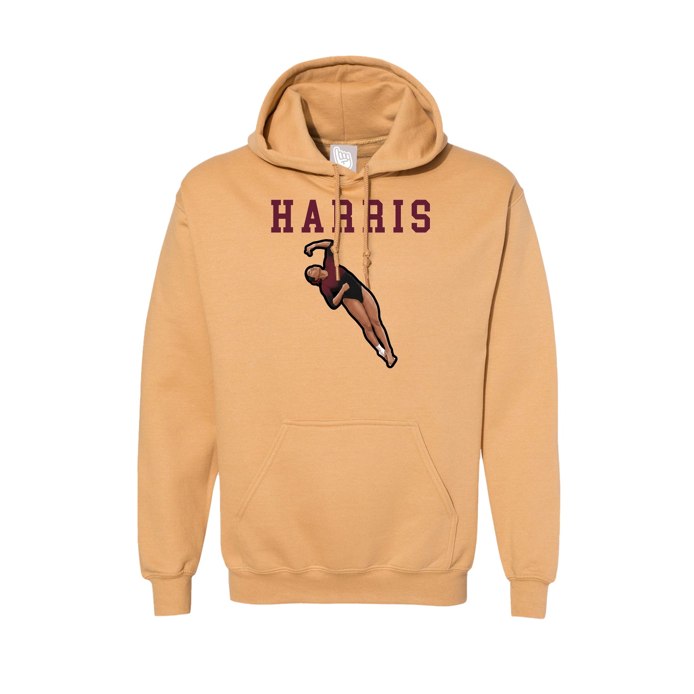 Hoodie — Shirsey in Vegas Gold