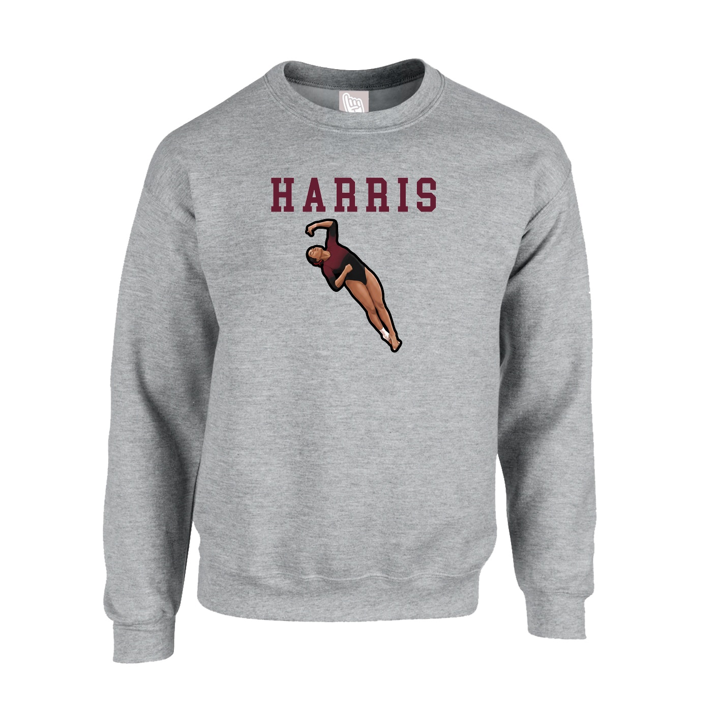 Fleece Crew — Shirsey in Grey