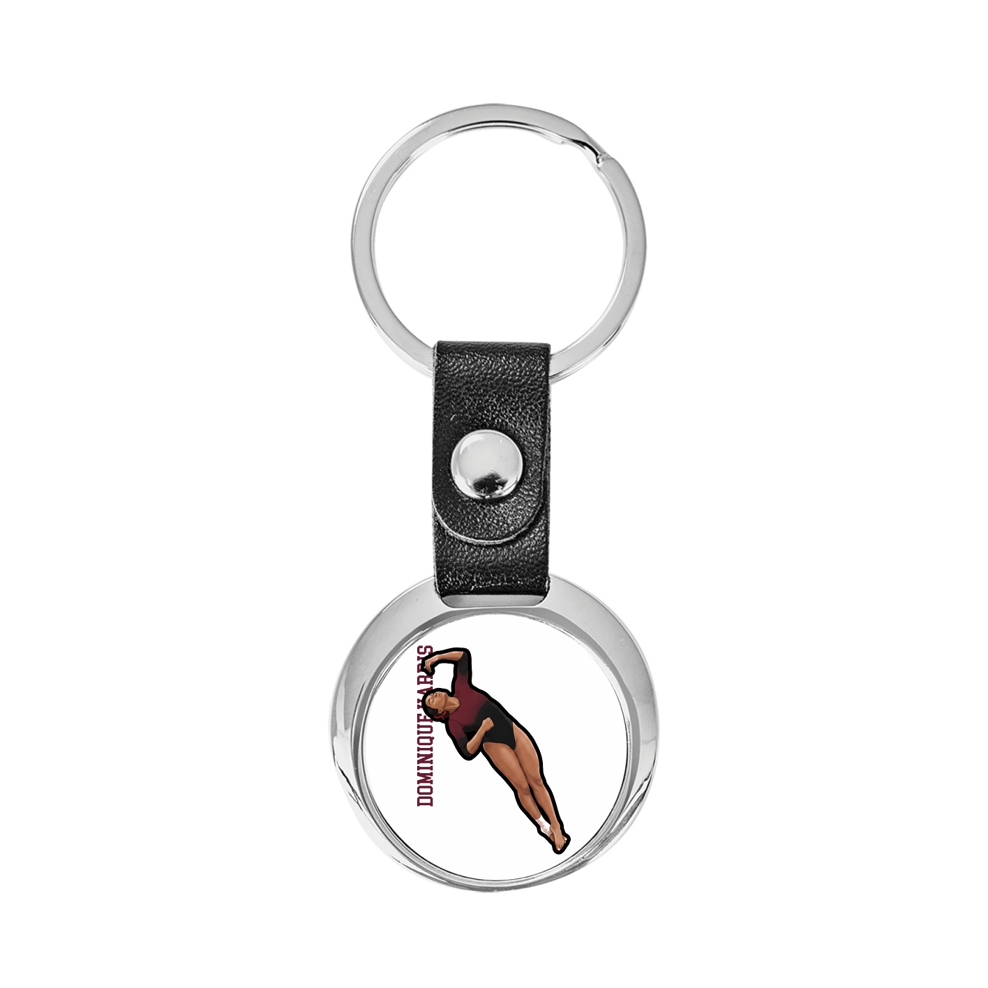 Key Chain — Name Vertical in Classic
