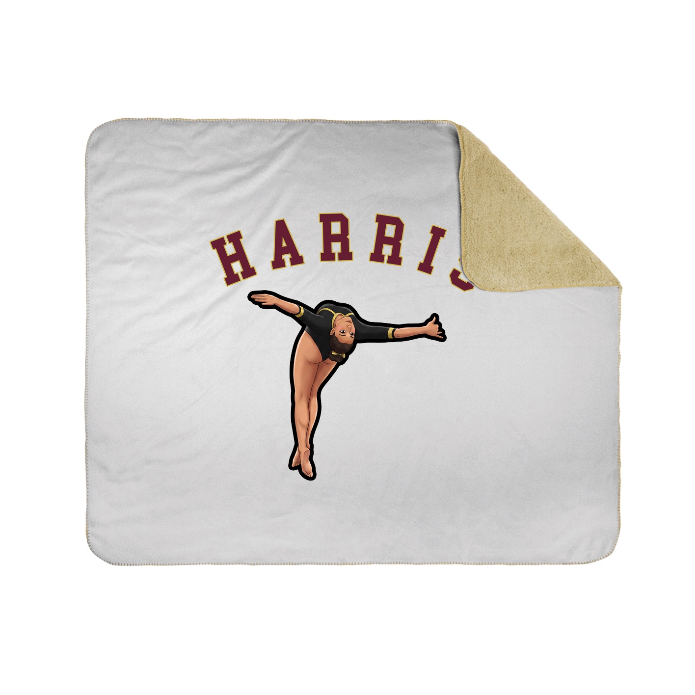 Throw Blanket — Shirsey Arch in White