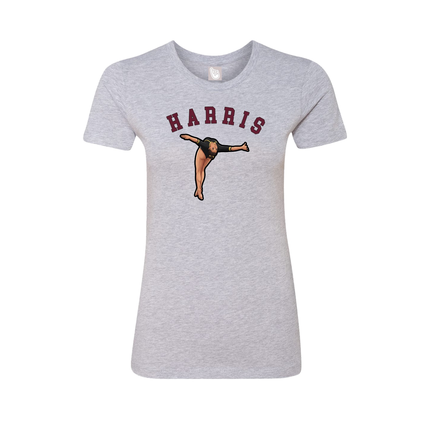 Womens Tee — Shirsey Arch in Grey