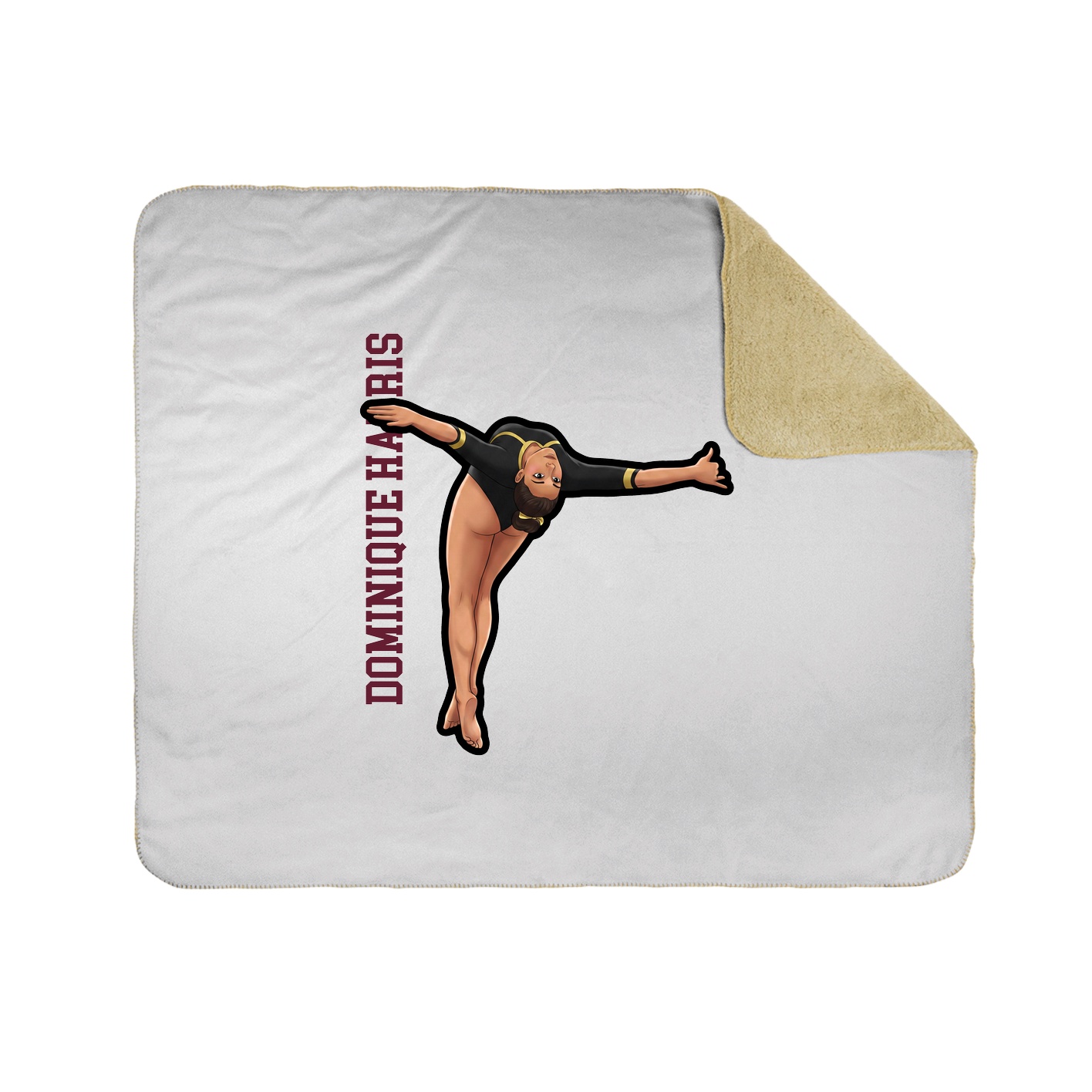 50x60 Sherpa Lined Throw Blanket