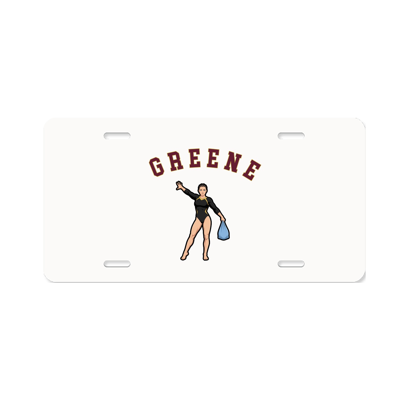 License Plate — Shirsey Arch in Classic
