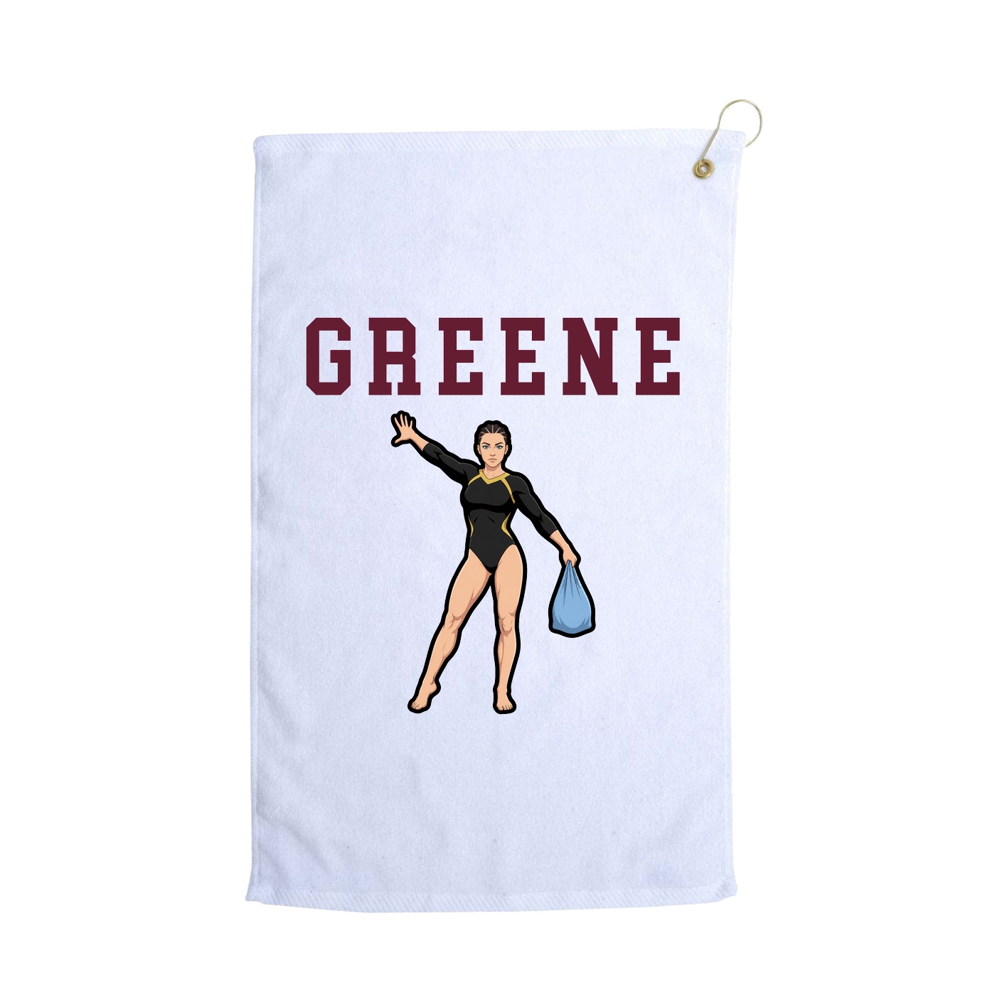 Golf Towel — Shirsey in White