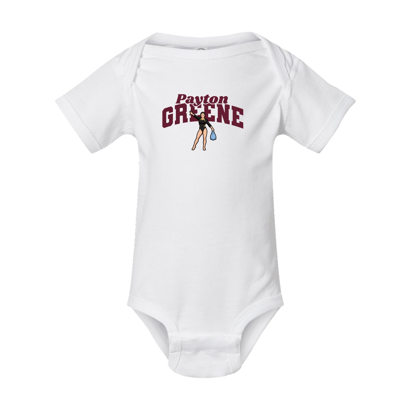 Baby Onesie — Signature Arch in White