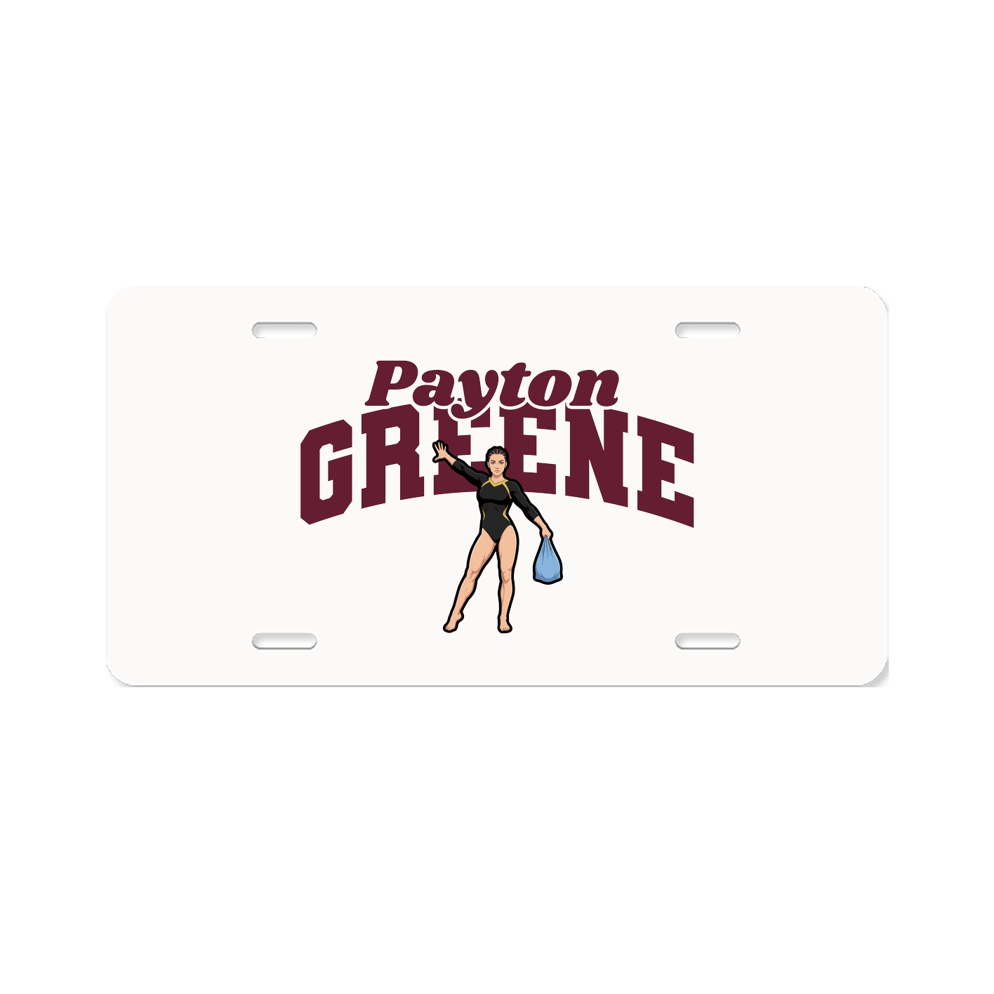 License Plate — Signature Arch in Classic