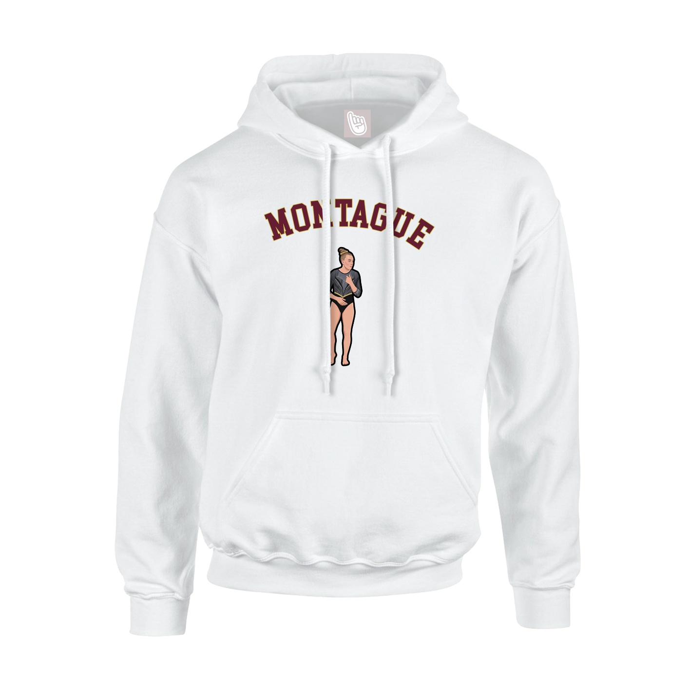 Hoodie — Shirsey Arch in White
