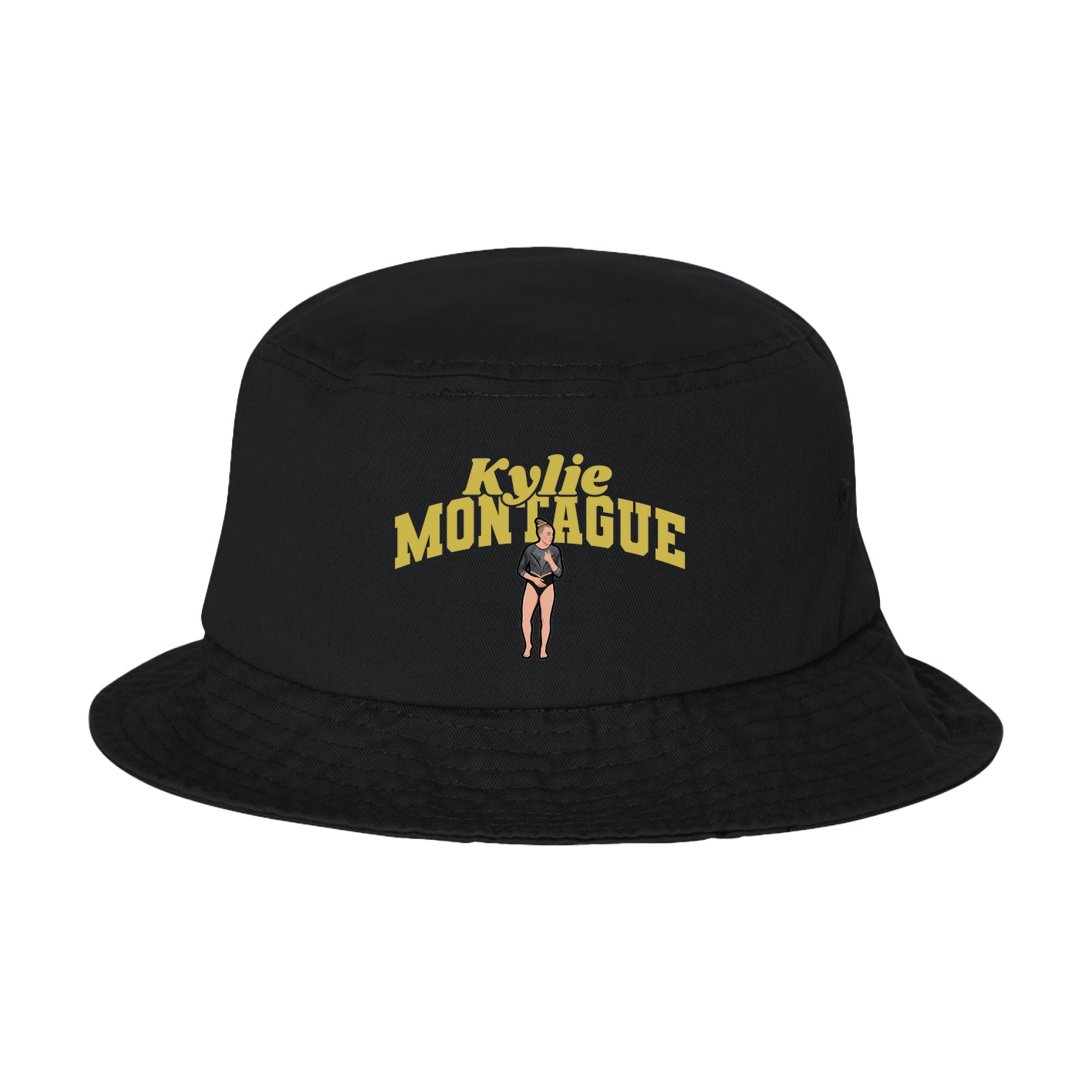 Bucket Cap — Signature Arch in Black
