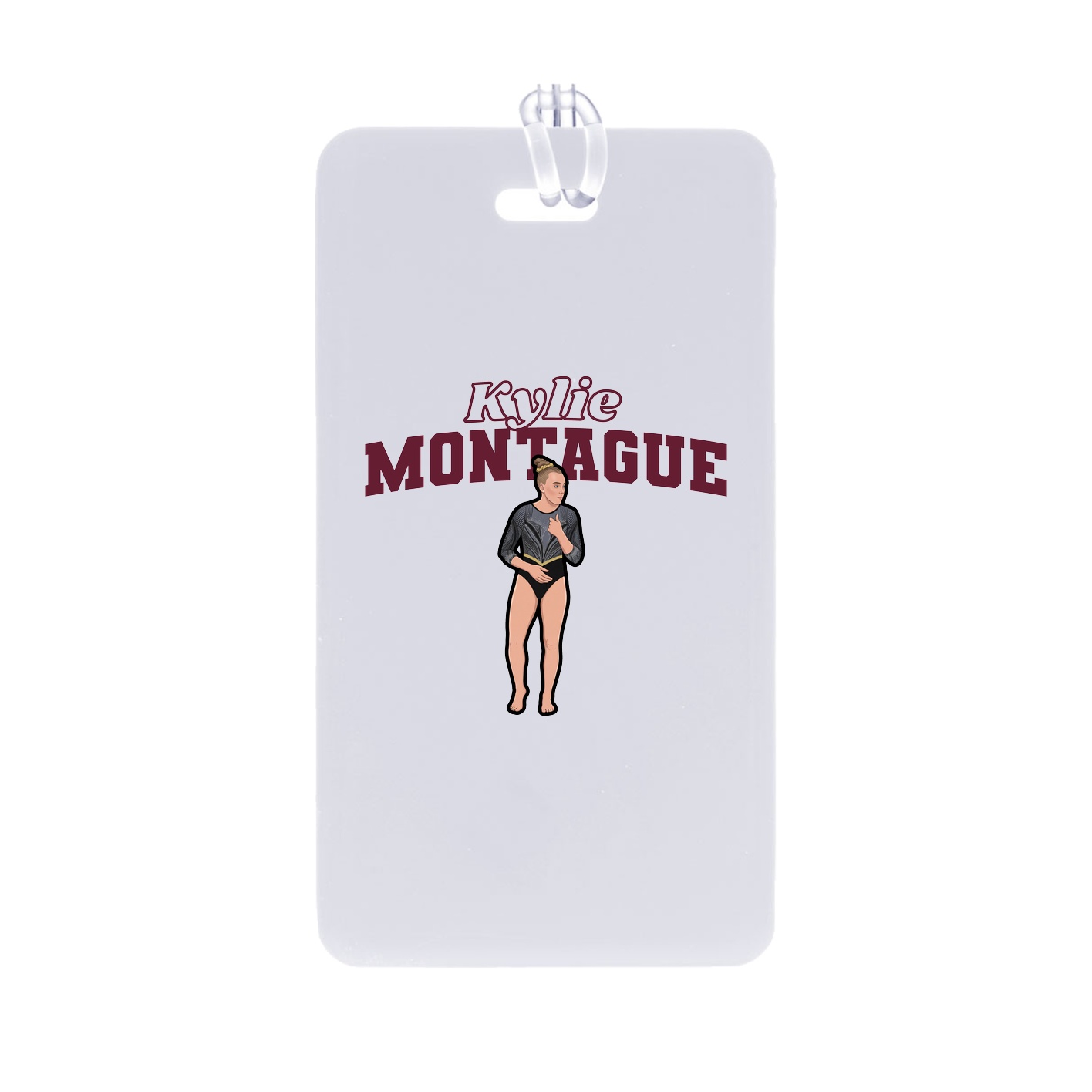 Bag Tag — Name Arch in Classic