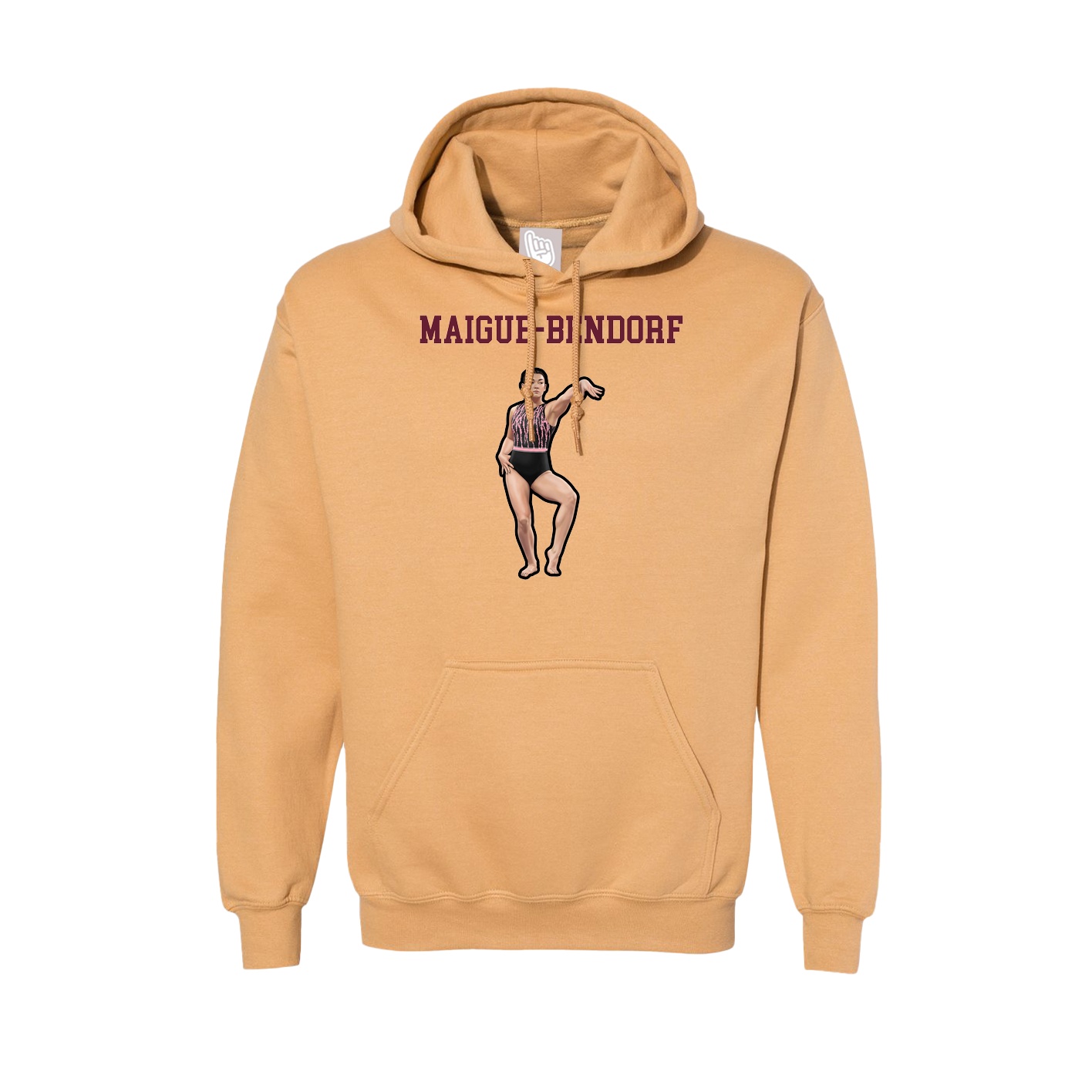 Hoodie — Shirsey in Vegas Gold