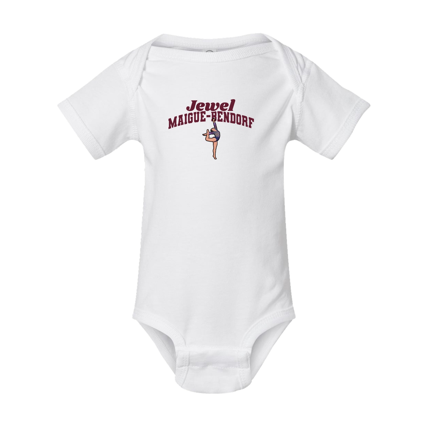Baby Onesie — Signature Arch in White