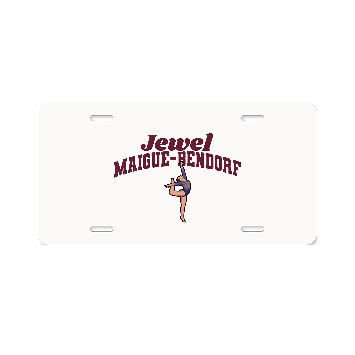 License Plate — Signature Arch in Classic
