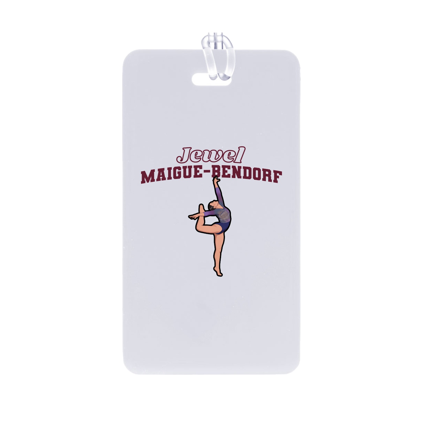 Bag Tag — Name Arch in Classic