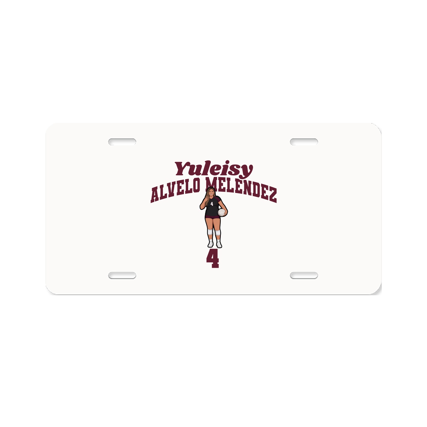 License Plate — Signature Arch in Classic