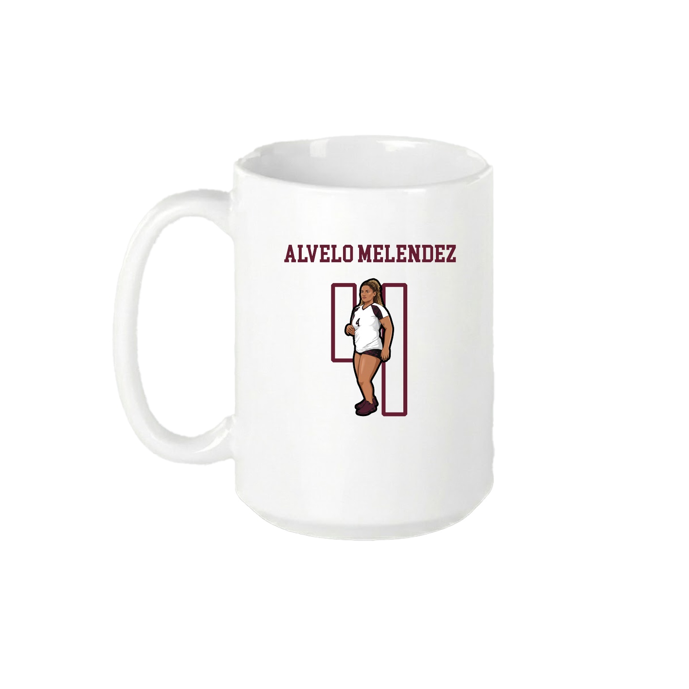 15oz Coffee Mug — Shirsey in White