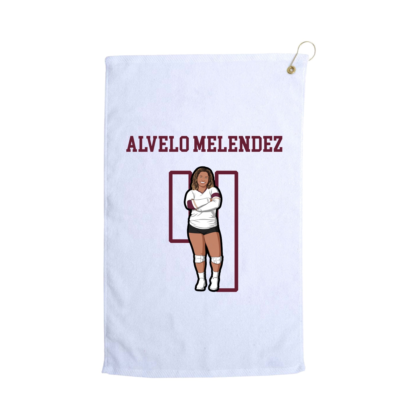 Golf Towel — Shirsey in White