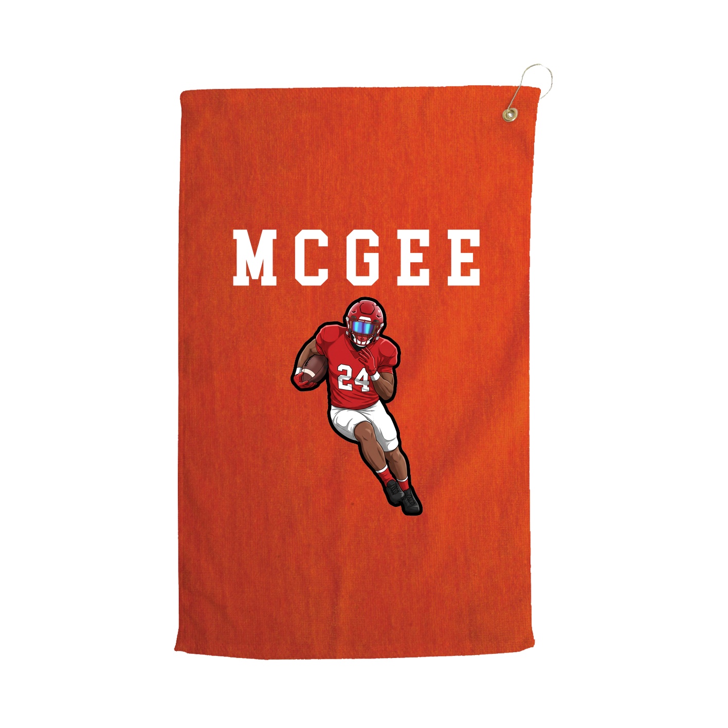 Golf Towel — Shirsey in Orange