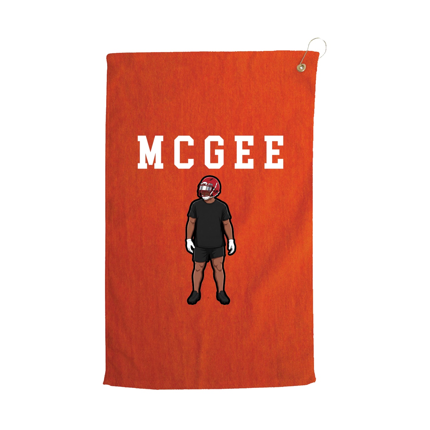 Golf Towel — Shirsey in Orange