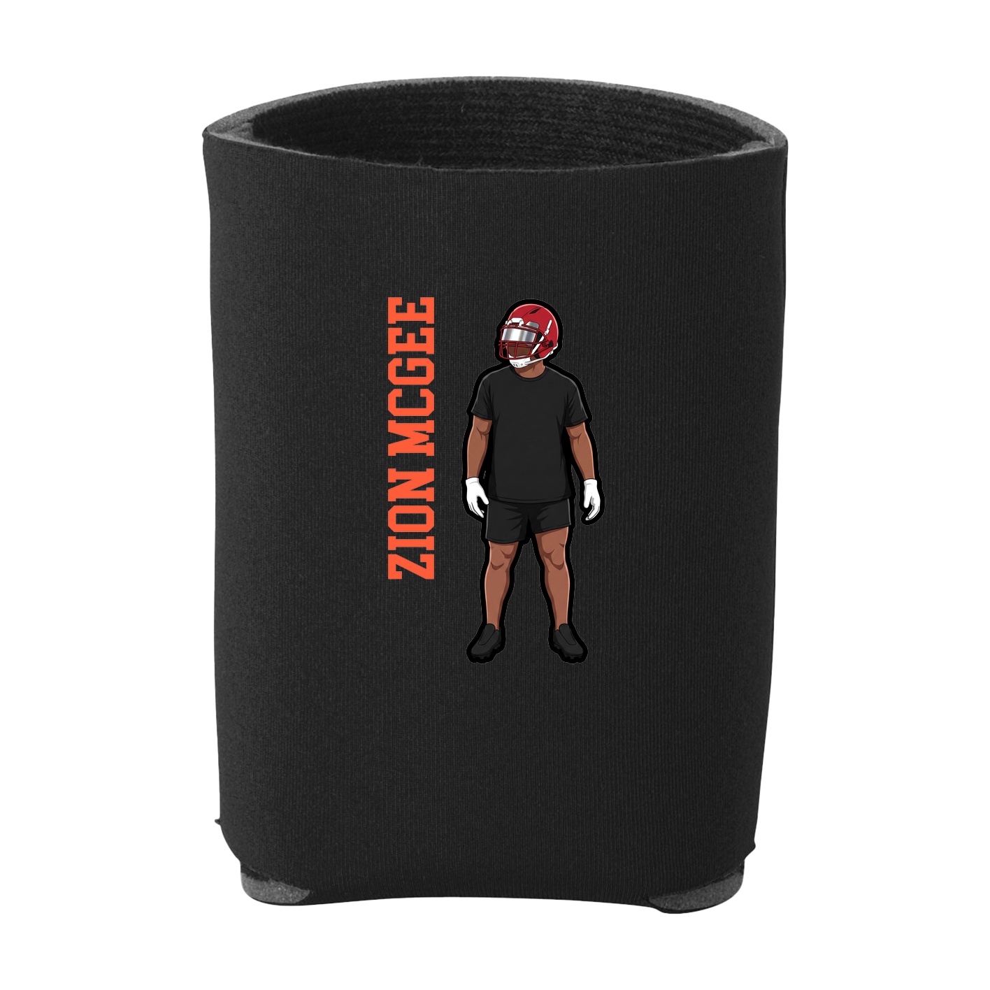 Can Holder — Name Vertical in Black