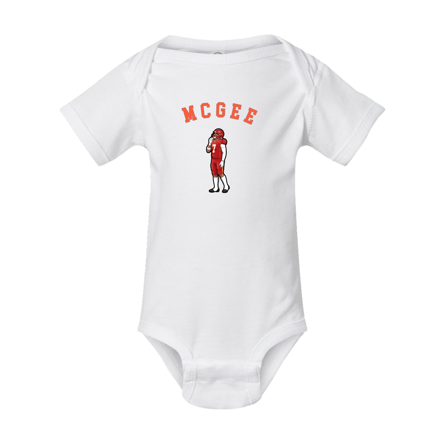 Baby Onesie — Shirsey Arch in White