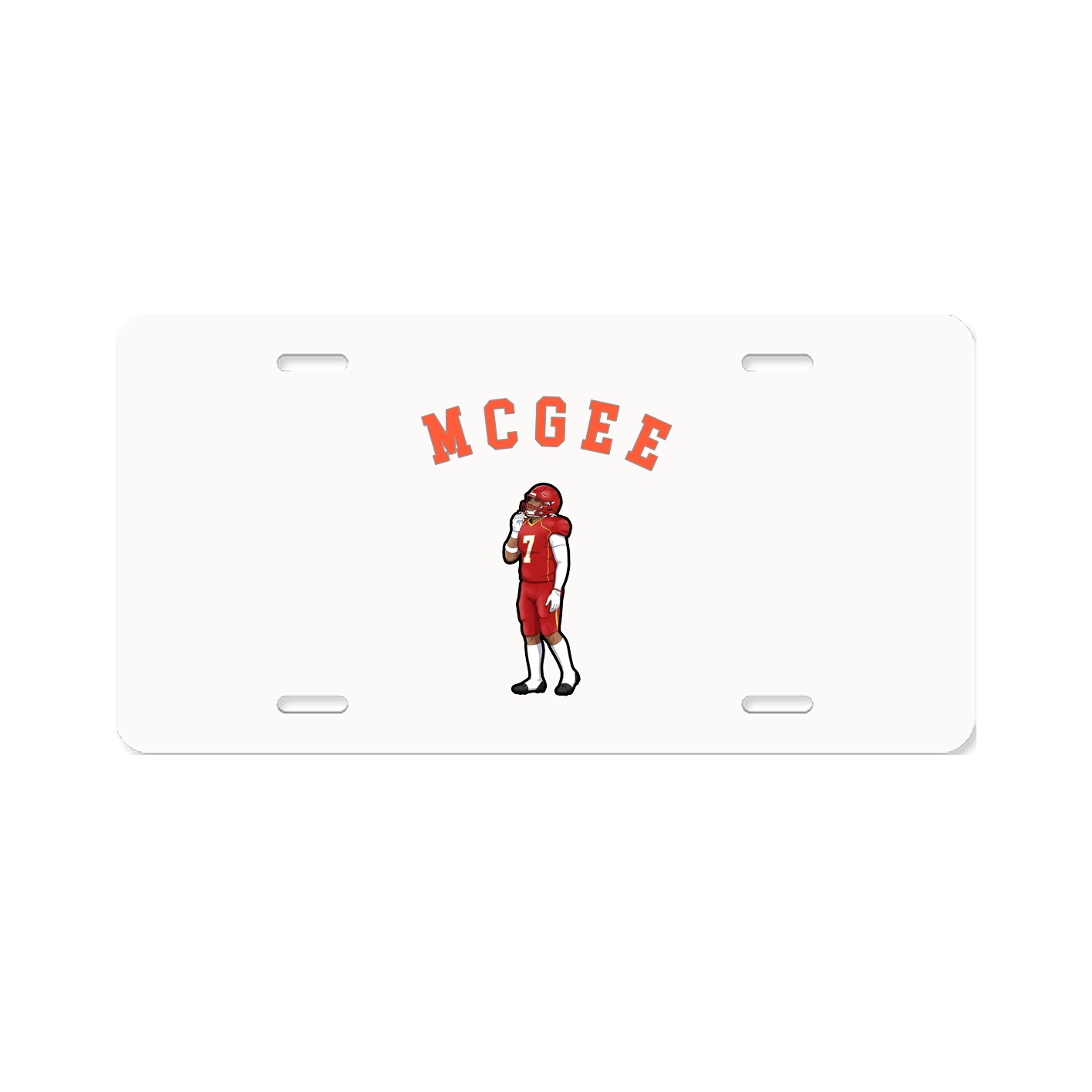 License Plate — Shirsey Arch in Classic
