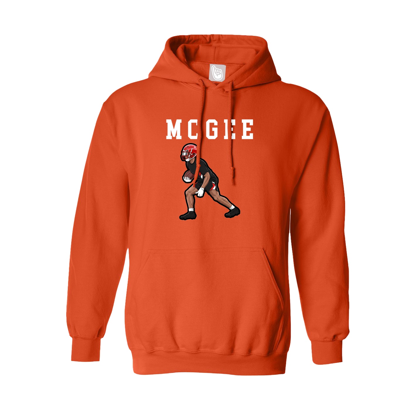 Hoodie — Shirsey in Orange