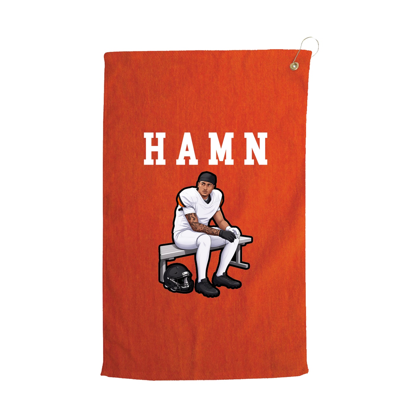 Golf Towel — Shirsey in Orange