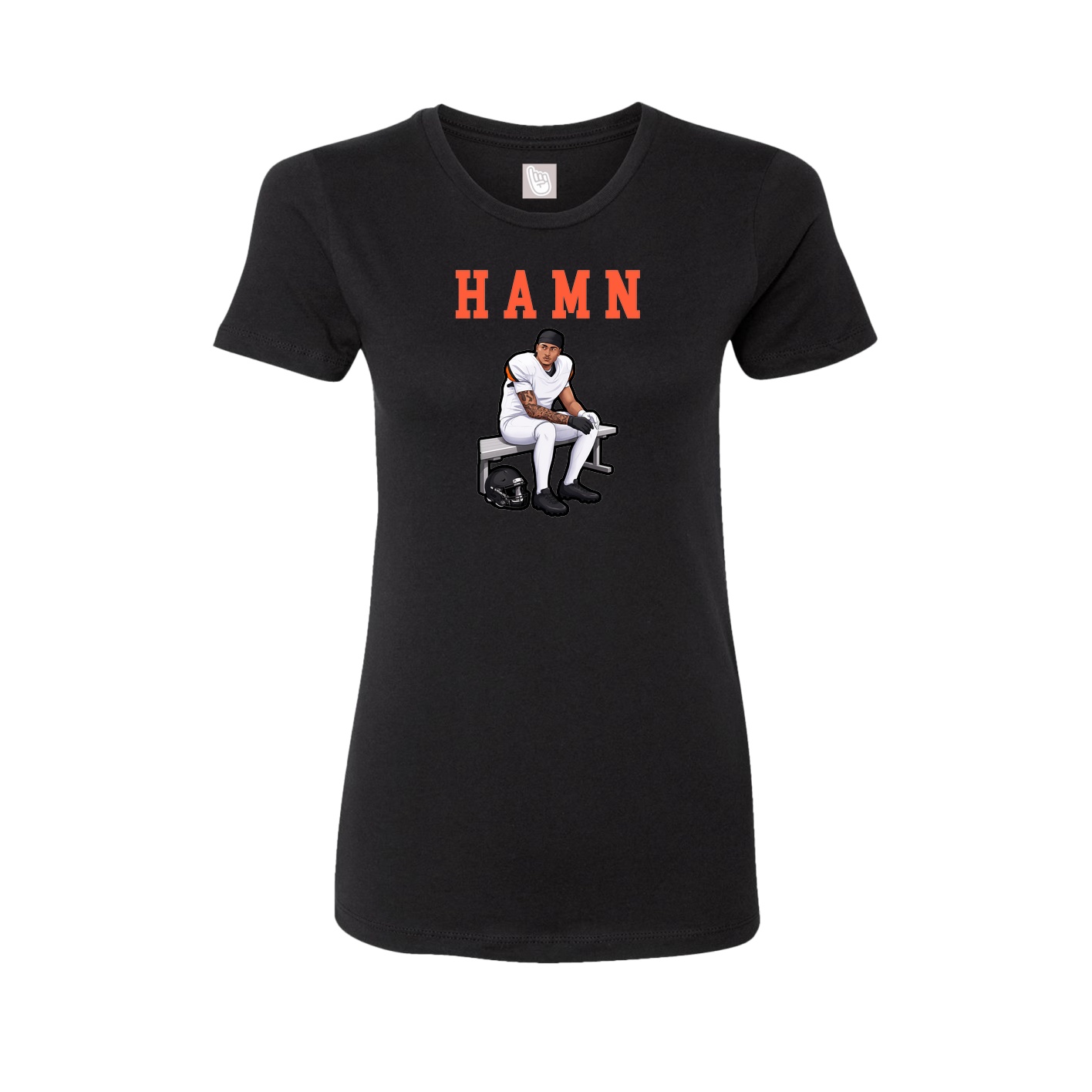 Fitted Women's Tee — Shirsey in Black
