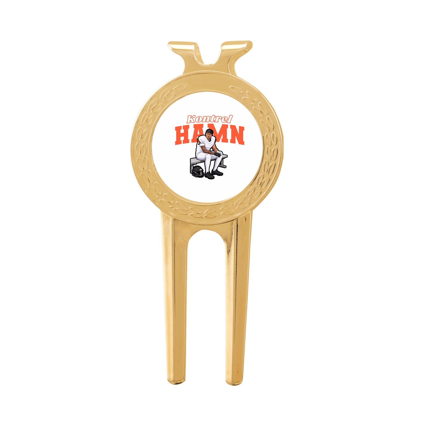 Divot Tool with Ball Marker — Name Arch in Classic