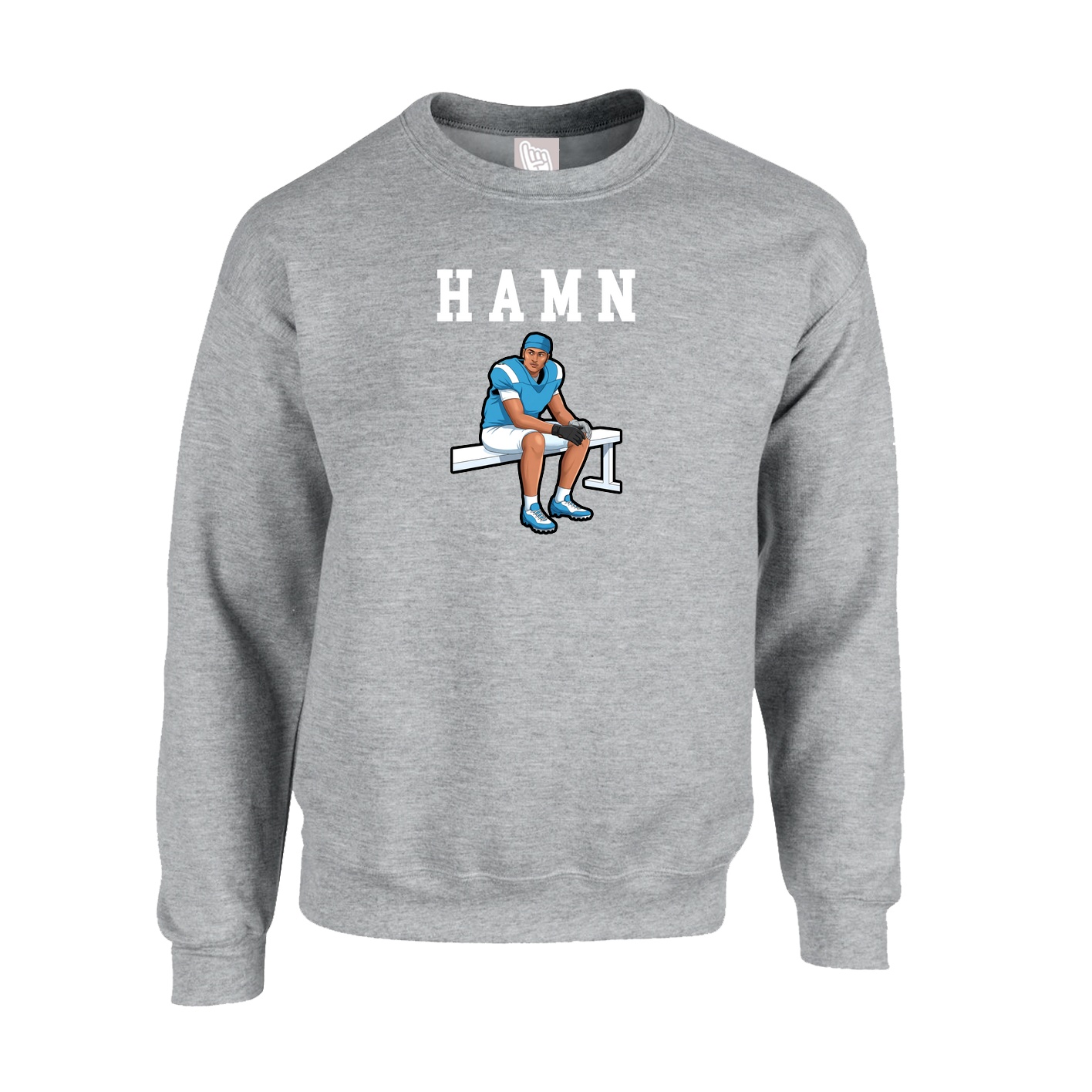 Fleece Crew — Shirsey in Grey