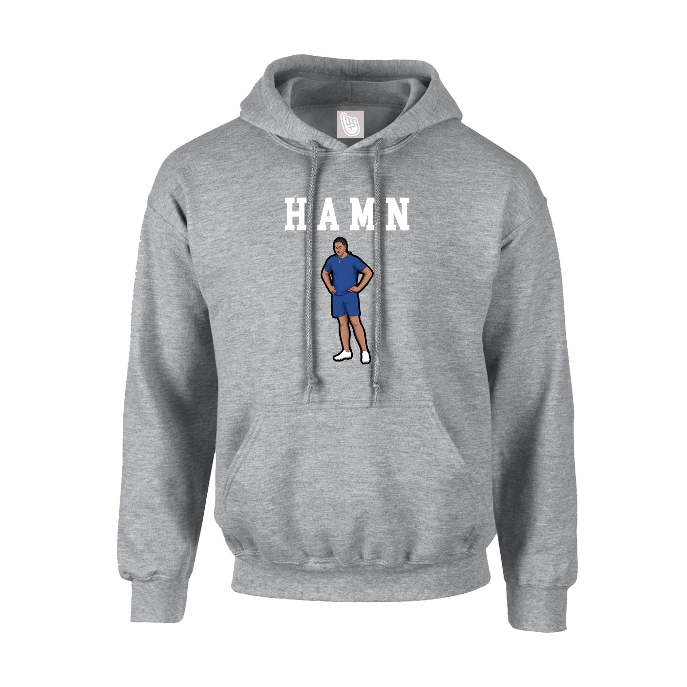 Hoodie — Shirsey in Grey