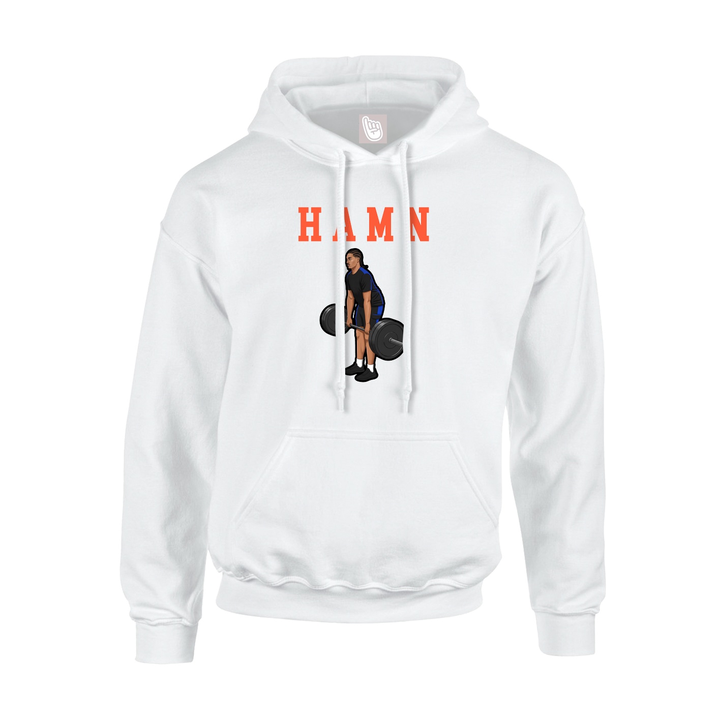 Hoodie — Shirsey in White
