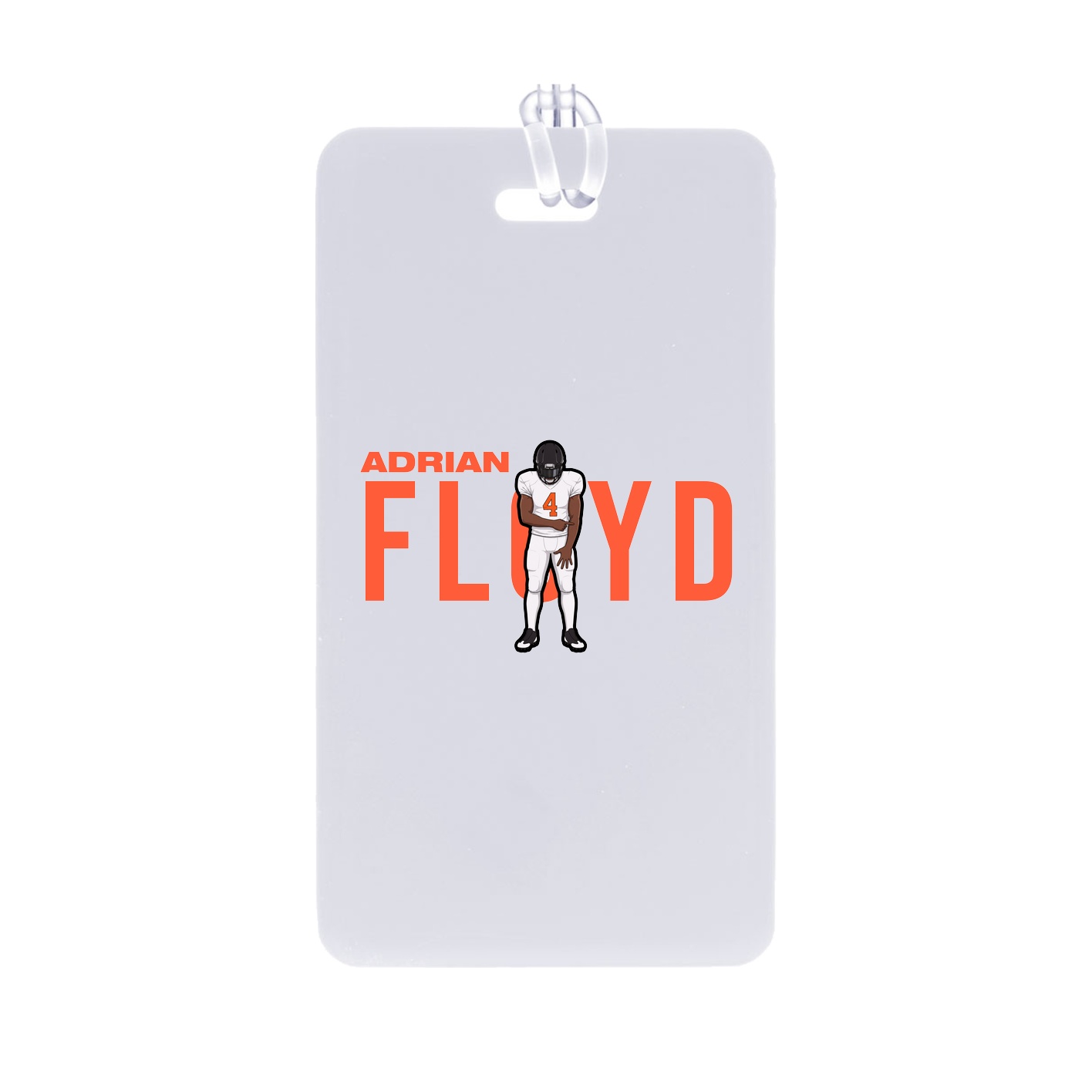 Bag Tag — Player Name in Classic