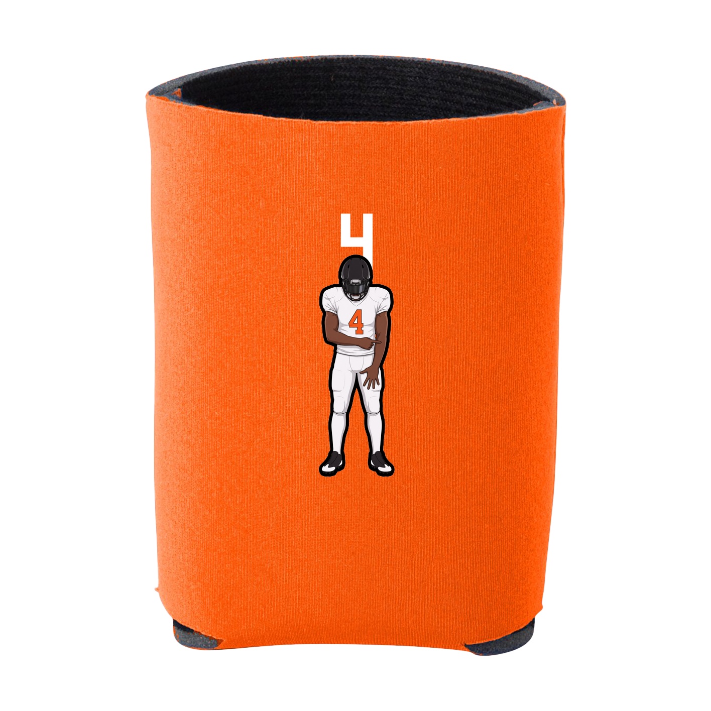 Can Holder — Number Top in Orange