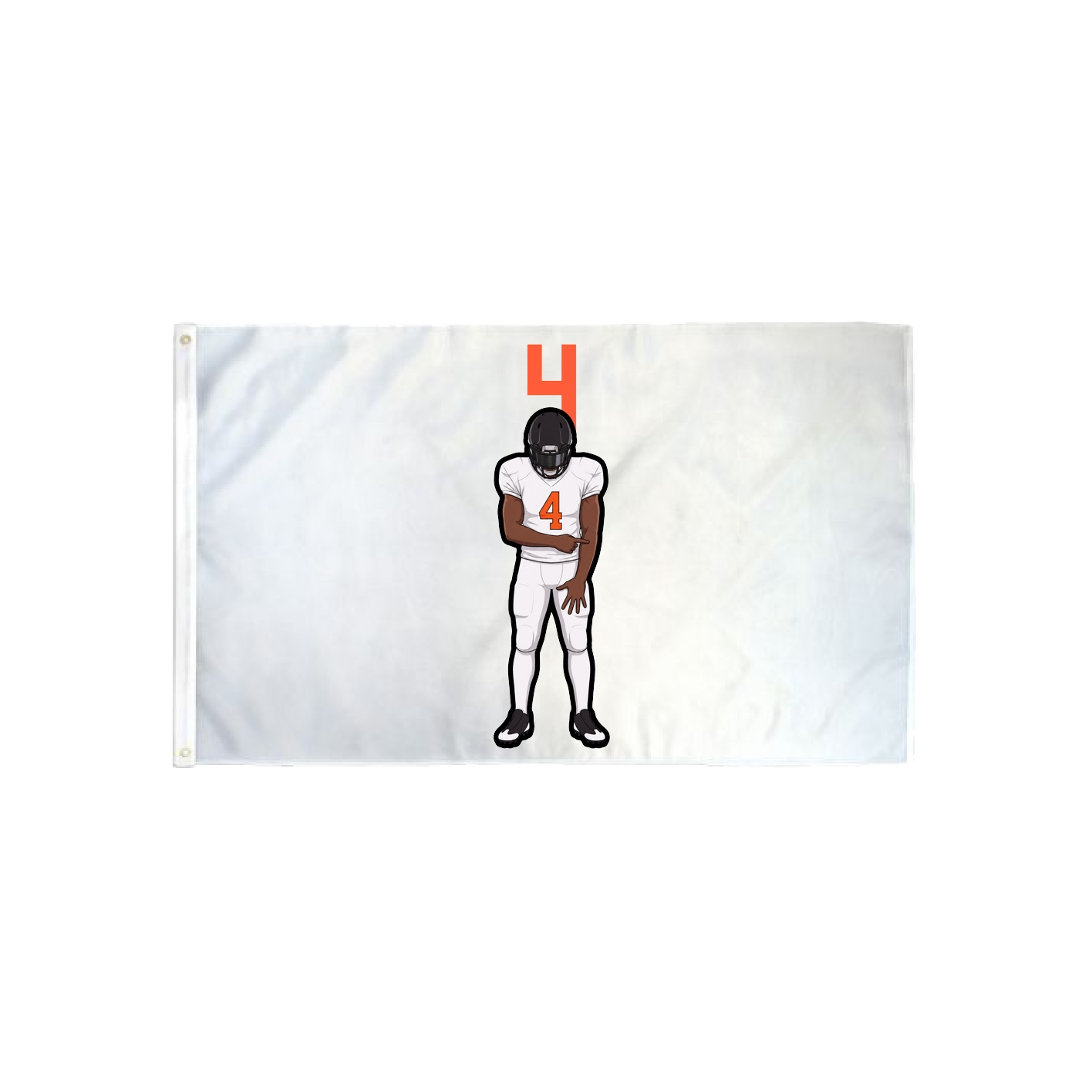 3x5 Flag — Number Top in Classic