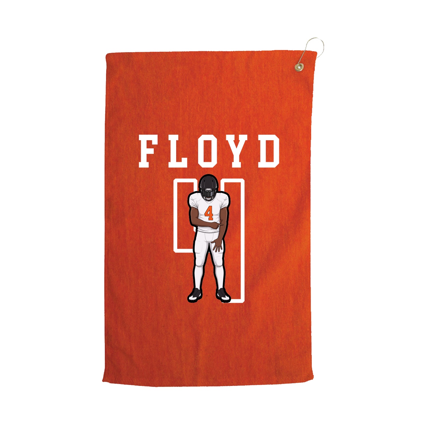 Golf Towel — Shirsey in Orange
