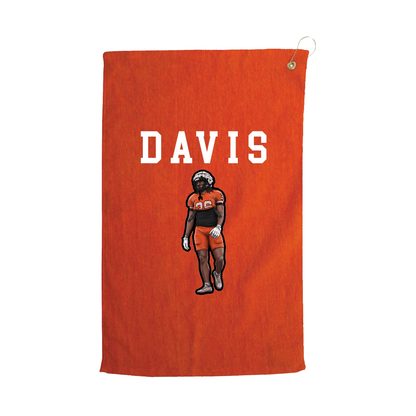 Golf Towel — Shirsey in Orange