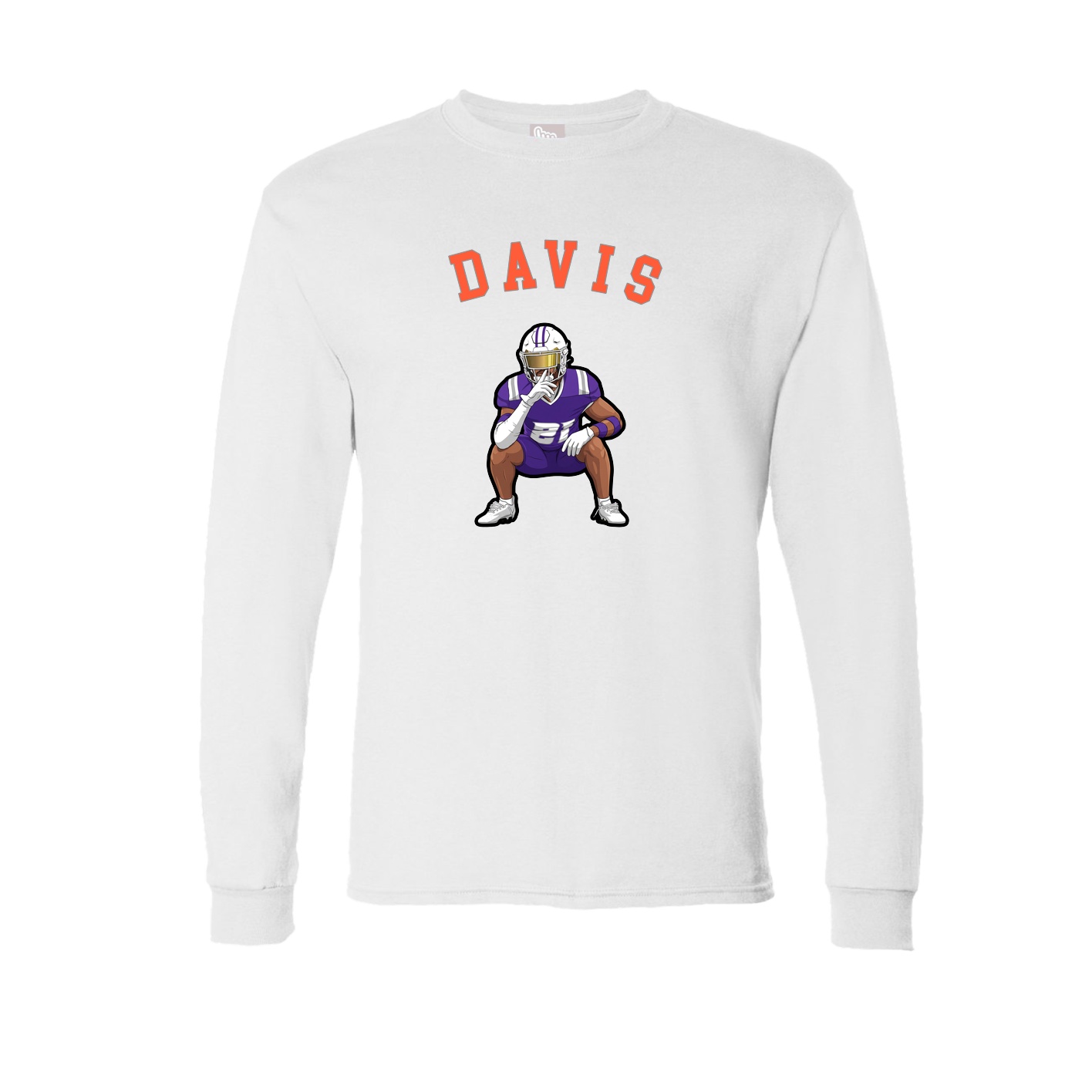 Long Sleeve Tee — Shirsey Arch in White