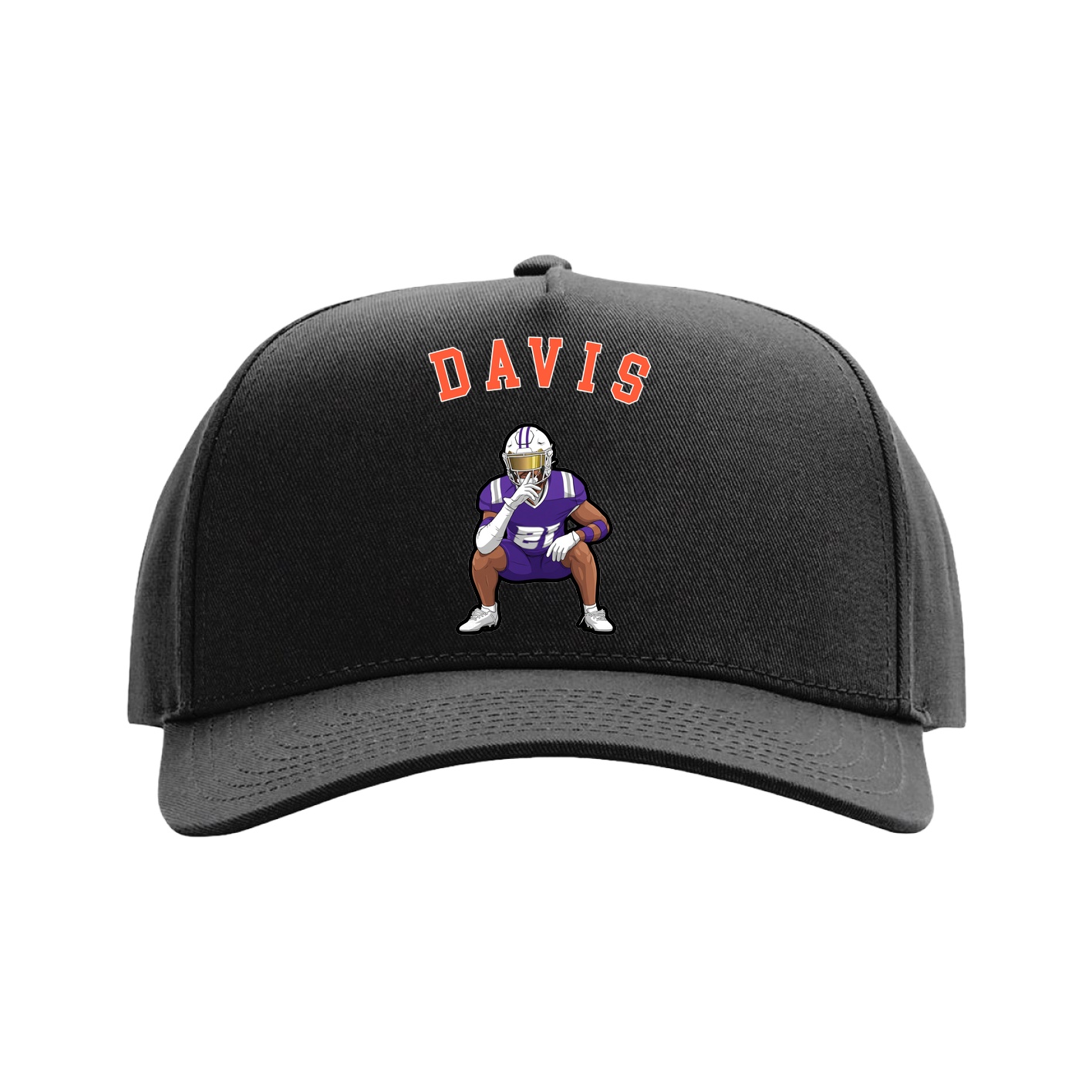 Full Fabric Five-Panel Champ Cap
