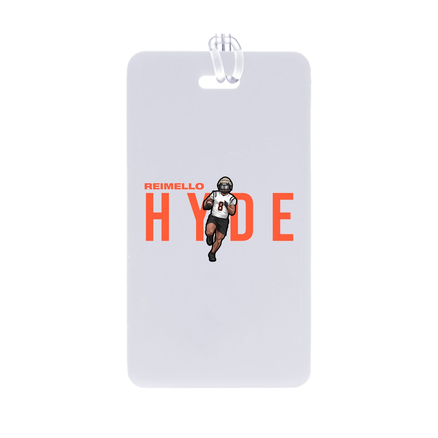 Bag Tag — Player Name in Classic