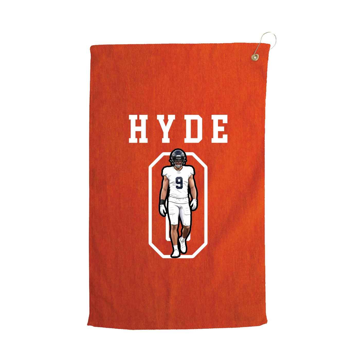 Golf Towel — Shirsey in Orange