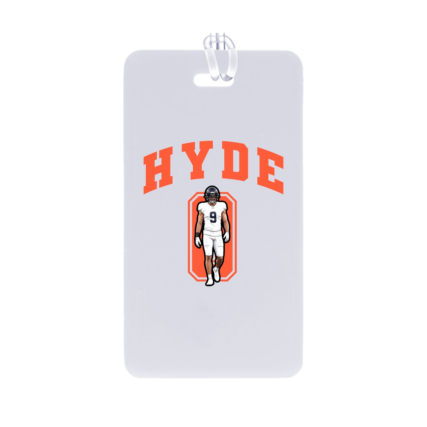 Bag Tag — Number in Classic