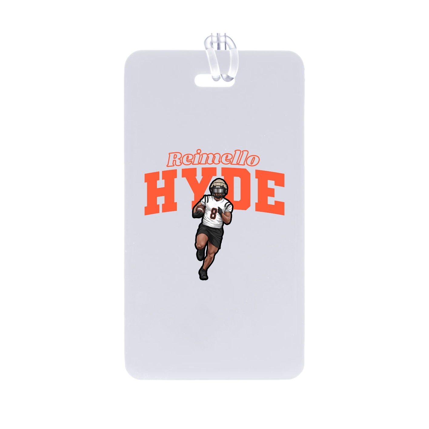 Bag Tag — Name Arch in Classic