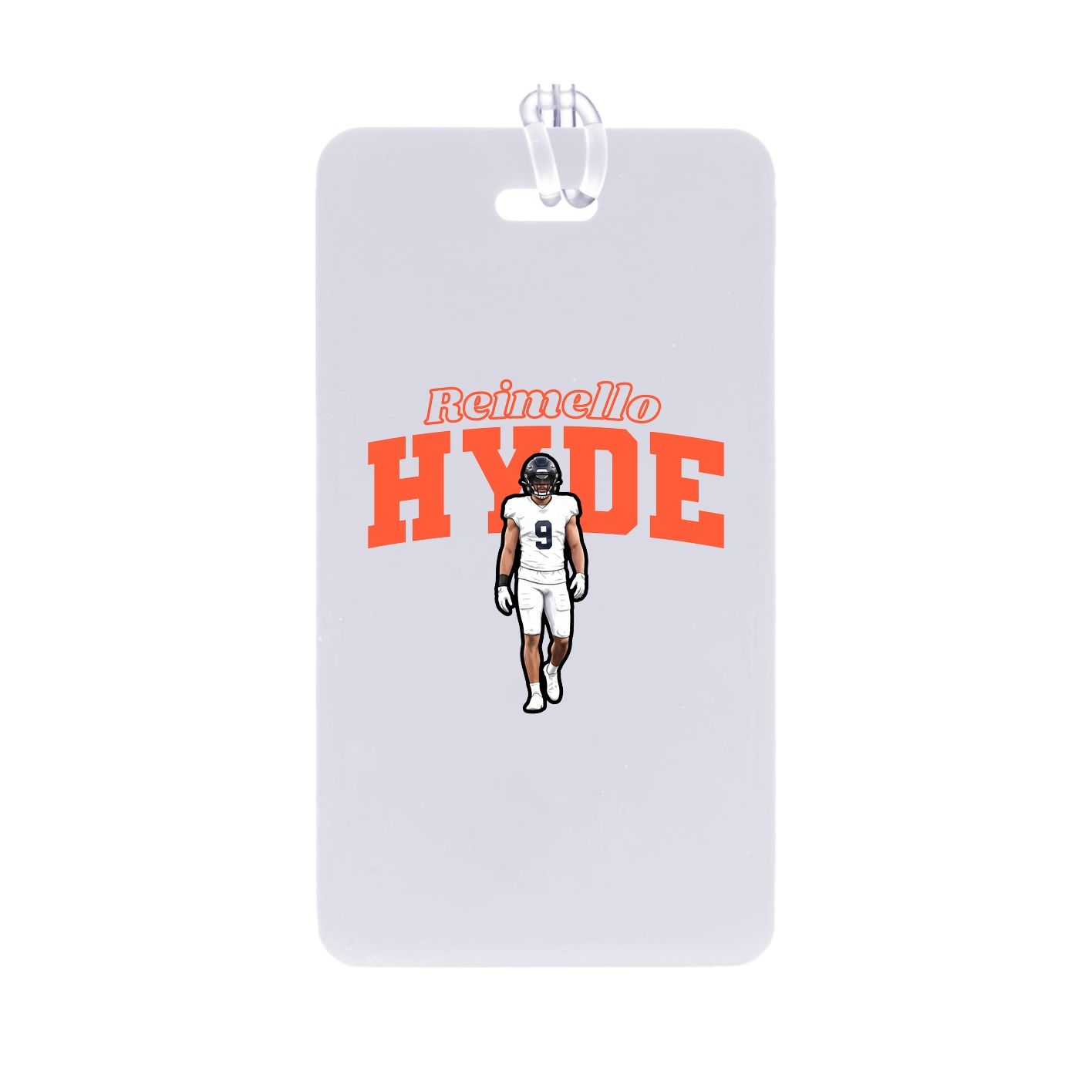 Bag Tag — Name Arch in Classic